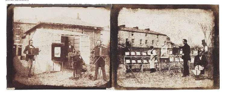 相对于达盖尔法来说，塔尔博特的卡罗法的优点是可以无限复制。1844年，塔尔博与荷兰人尼古拉斯 * 亨尼曼（Nicolaas Henneman)开设了照相复制工厂。