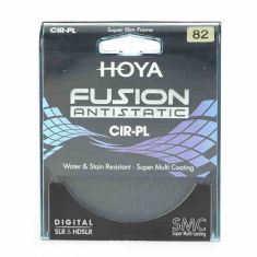 保谷（HOYA）82mm 新品FUSION浮石防静电CPL偏振镜（超薄18层镀膜）